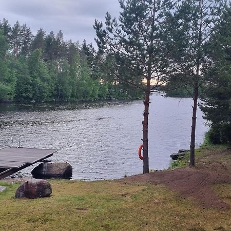 Viihtyisae Hirsimoekki Jaerven Rannalla Siikainen Extérieur photo