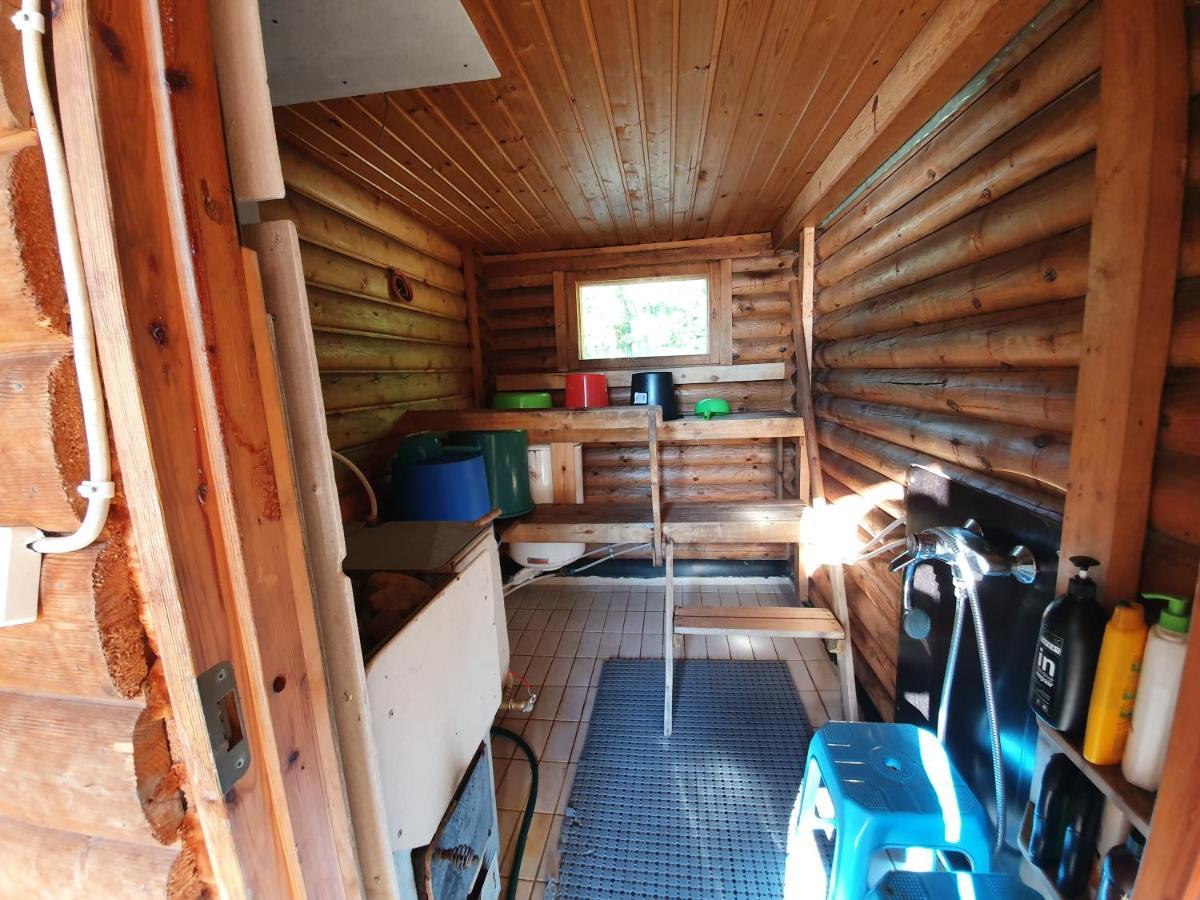 Viihtyisae Hirsimoekki Jaerven Rannalla Siikainen Extérieur photo