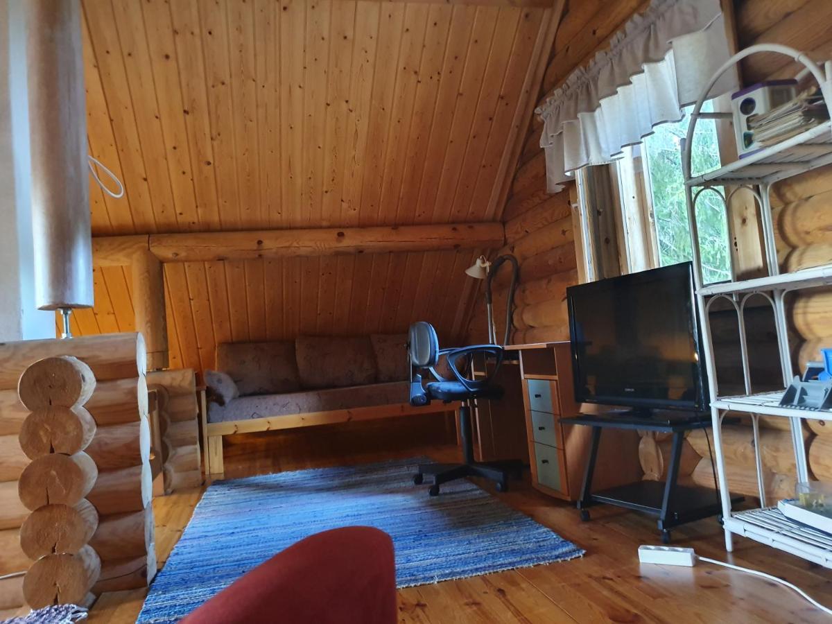 Viihtyisae Hirsimoekki Jaerven Rannalla Siikainen Extérieur photo